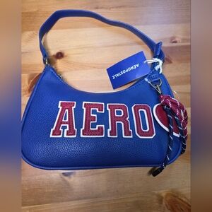 Aeropostale Blue Shoulder Bag